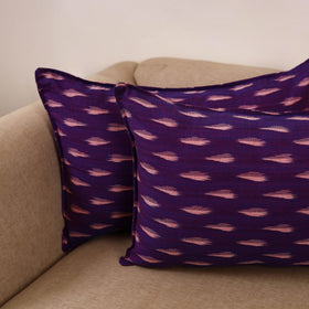 Pochampally ikat weave pillow covers (set of 2) 30
