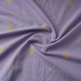 Purple - prewashed cotton jacquard fabric 06 - handcrafted