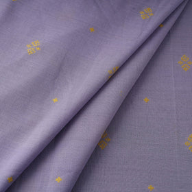 Purple - prewashed cotton jacquard fabric 06 - handcrafted