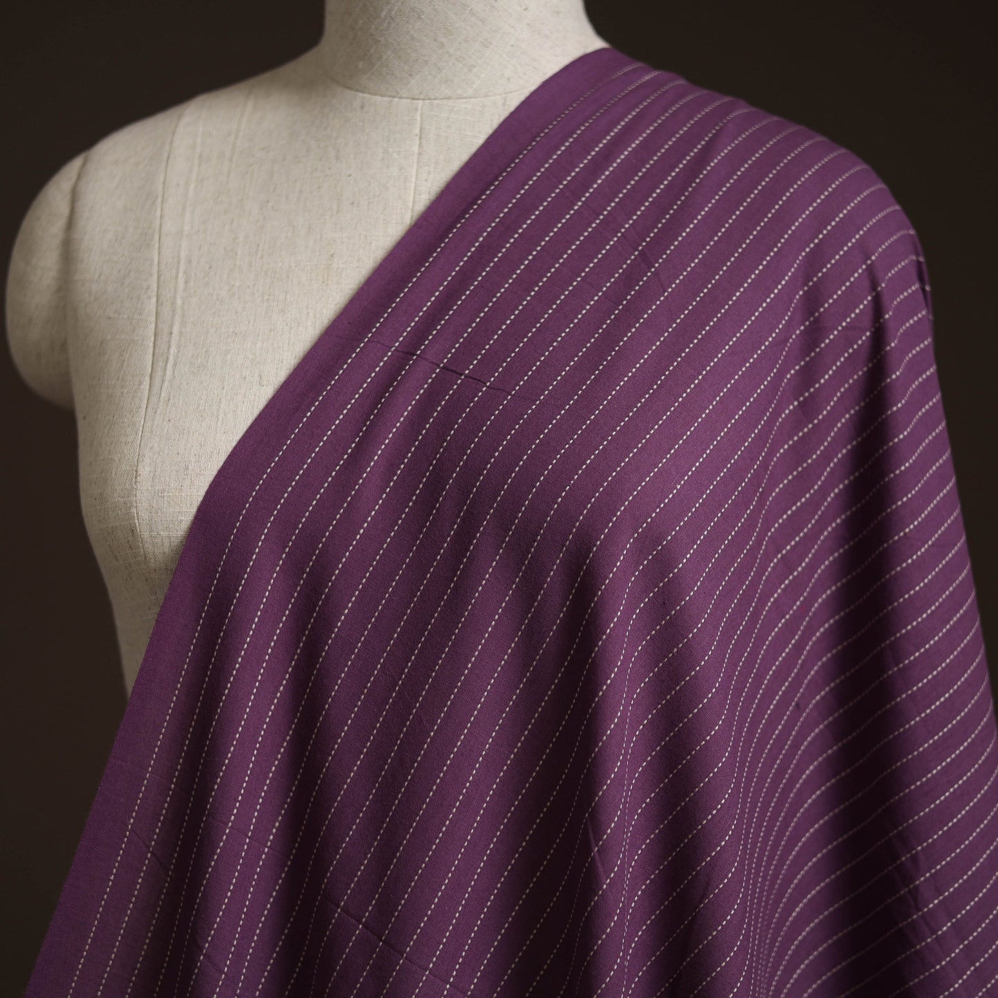 Prewashed cotton jacquard fabric 18 - handcrafted