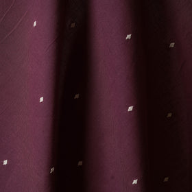 Purple - prewashed cotton jacquard fabric 19 - handcrafted