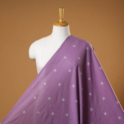 Purple - prewashed cotton jacquard weave fabric 14