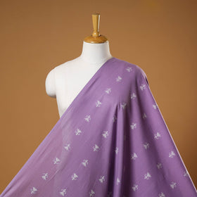 Purple - prewashed cotton jacquard weave fabric 17