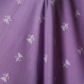Purple - prewashed cotton jacquard weave fabric 17