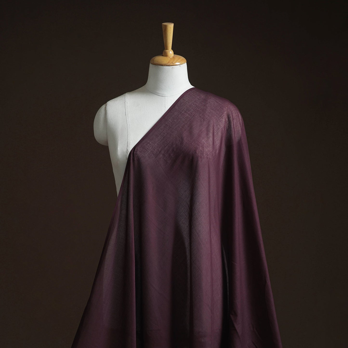 Prewashed mul cotton plain fabric 12 - handcrafted
