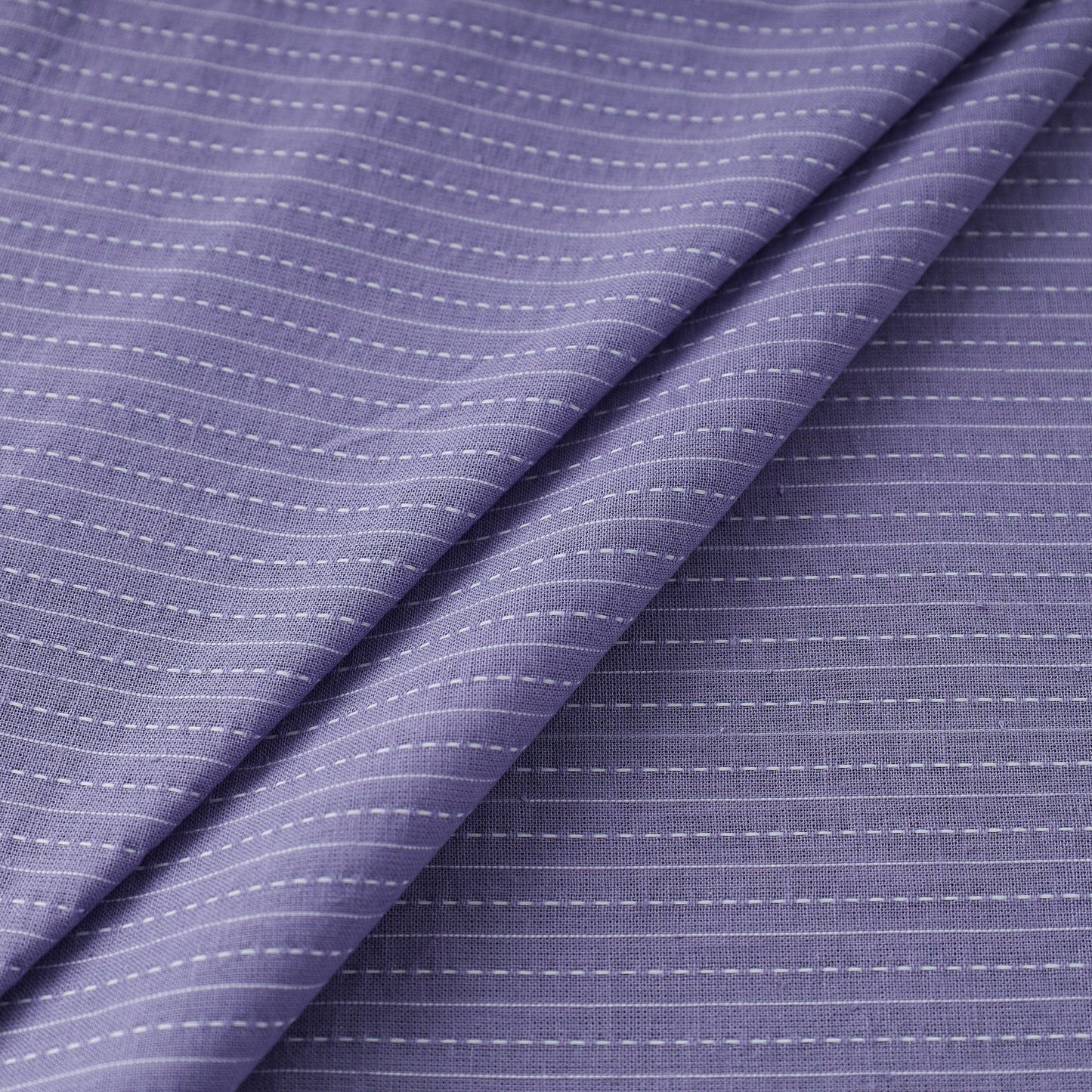 Buy Prewashed Running Stitch Plain Cotton Fabric