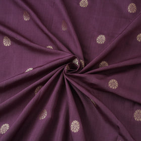 Pure handwoven silk cotton brocade banarasi fabric 02