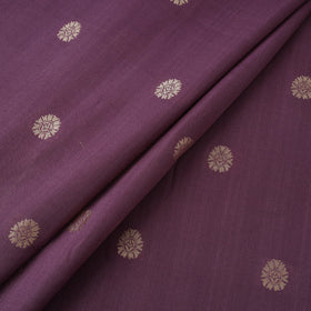 Pure handwoven silk cotton brocade banarasi fabric 02