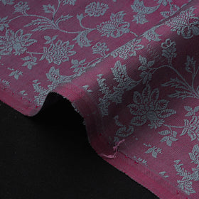 Pure handwoven silk cotton jacquard weave banarasi fabric