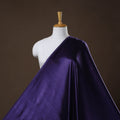 Purple - pure mashru silk plain fabric (width - 46 in) 09