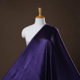 Purple - pure mashru silk plain fabric (width - 46 in) 09