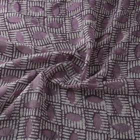 Pure mul cotton kutch hand block batik print fabric 07