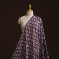 Pure mul cotton kutch hand block batik print fabric 08