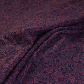 Pure wool handloom natural dyed ajrak fabric 13