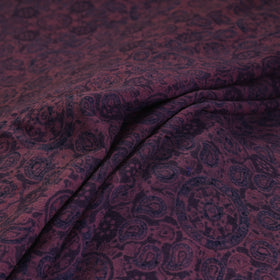 Pure wool handloom natural dyed ajrak fabric 13