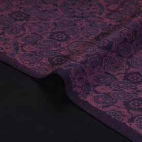 Pure wool handloom natural dyed ajrak fabric 13