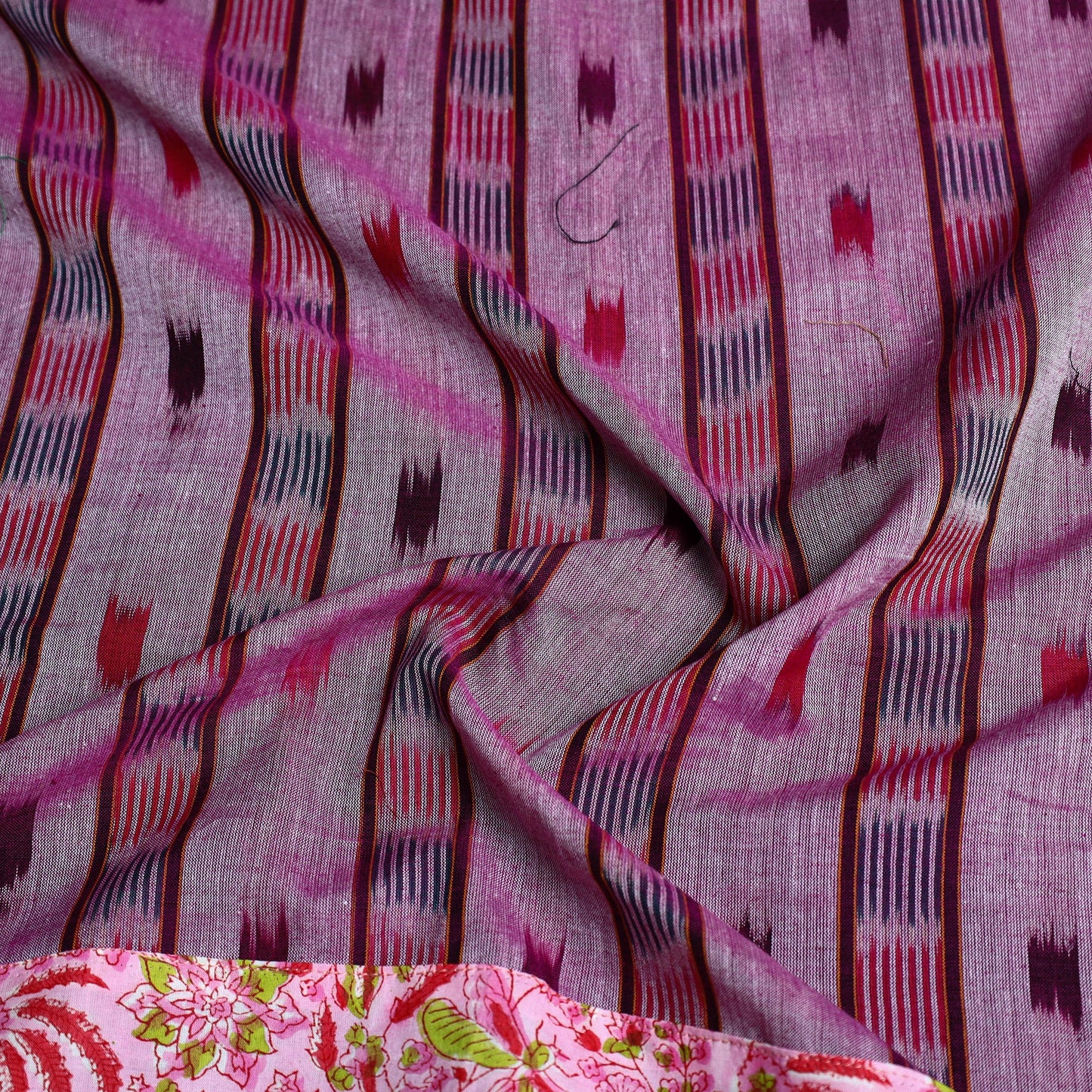 Buy Rangoli Cotton Sambalpuri Ikat Blouse Material Online