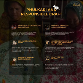 Purple - ranihati chapa work chanderi silk hand embroidery