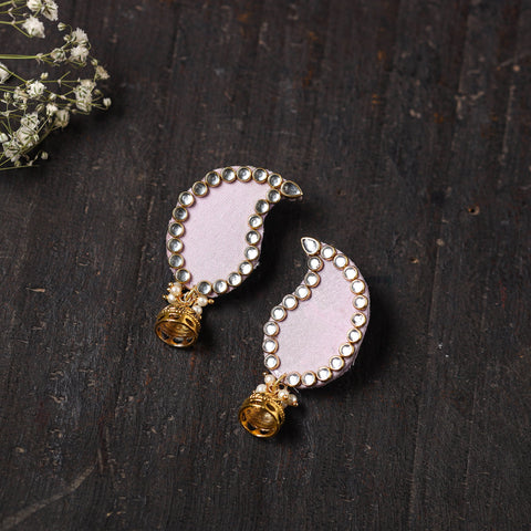 Buy Ridhima Stone Work Fabart Earrings