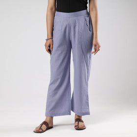  Running Stitch Cotton Palazzo by iTokri Casuals 