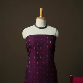 Sambalpuri ikat cotton 3pc unstitched dress material suit