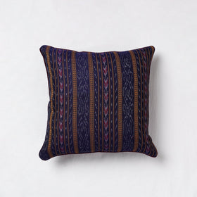 Purple Sambalpuri Ikat Cotton Cushion Cover