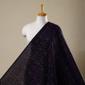 Purple Sambalpuri Ikat Cotton Fabric