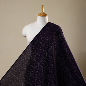 Purple Sambalpuri Ikat Cotton Fabric