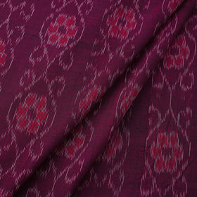 PurpleSambalpuri Ikat Cotton Fabric