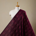 PurpleSambalpuri Ikat Cotton Fabric
