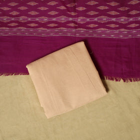 Sambalpuri ikat handloom cotton 3pc unstitched dress
