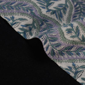 Sanganeri handloom pure wool fabric 01 - handcrafted