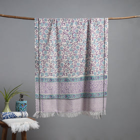 Sanganeri handloom towel 11 - handcrafted