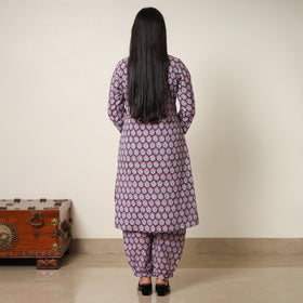  Sanganeri Block Printed Cotton Co-Ord Set 02 Online at iTokri.com