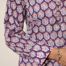  Sanganeri Block Printed Cotton Co-Ord Set 02 Online at iTokri.com