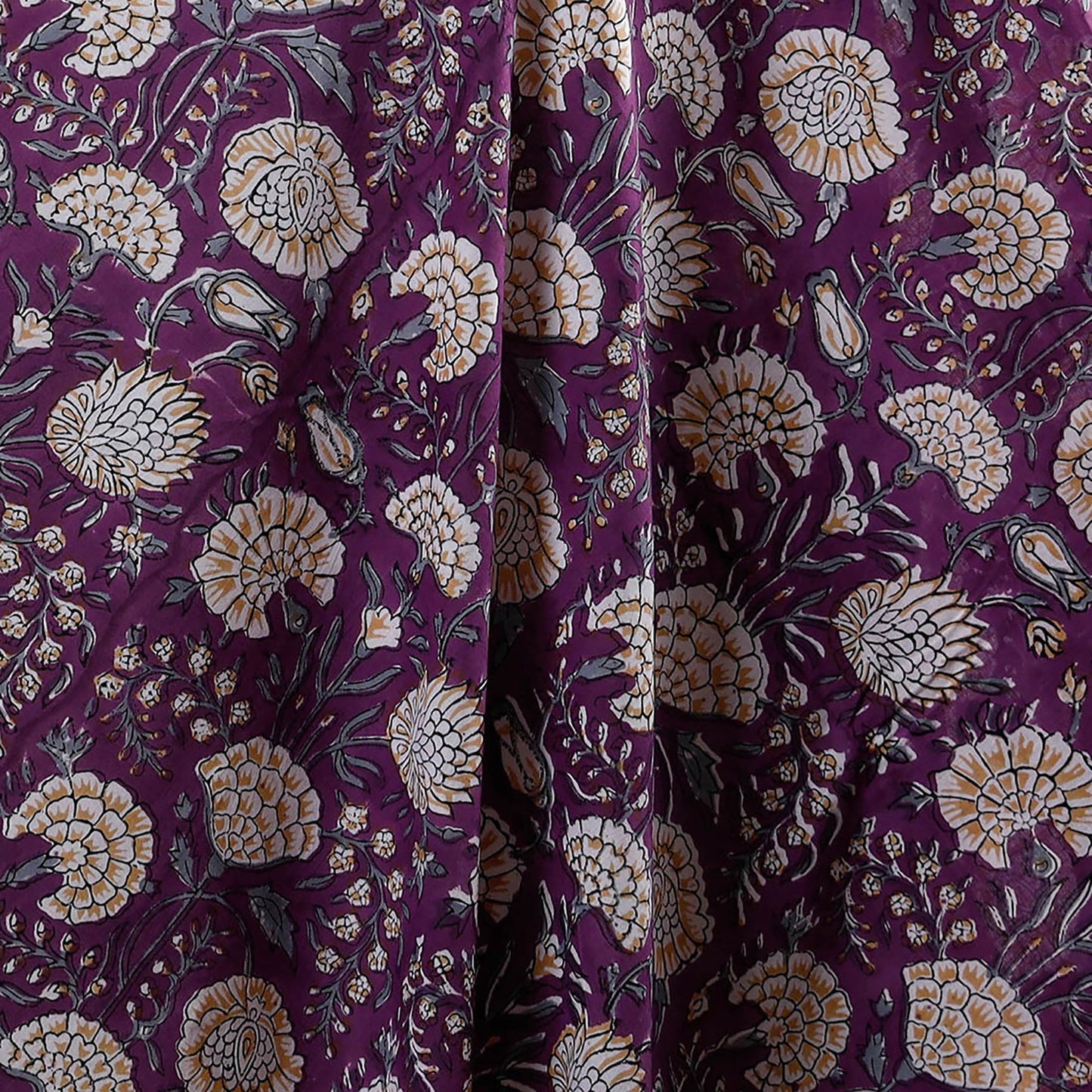 Sanganeri cotton fabric 23 - handcrafted