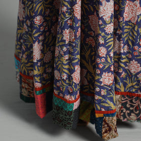 Sanganeri Block Print Cotton Long Skirt