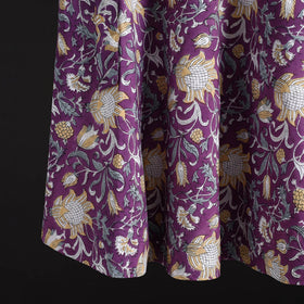 Sanganeri hand cotton wrap around skirt 63 - handcrafted