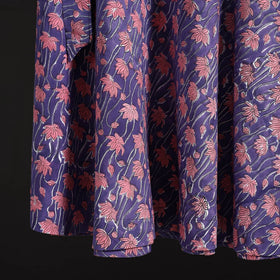 Sanganeri hand cotton wrap around skirt 77 - handcrafted