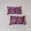 Sanganeri hand block print pillow cover (set of 2) 15