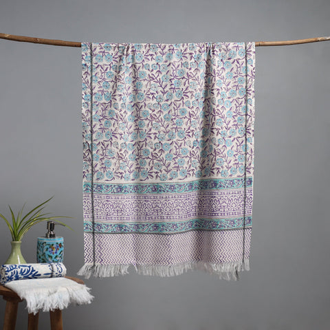 Sanganeri handloom towel 11 - handcrafted