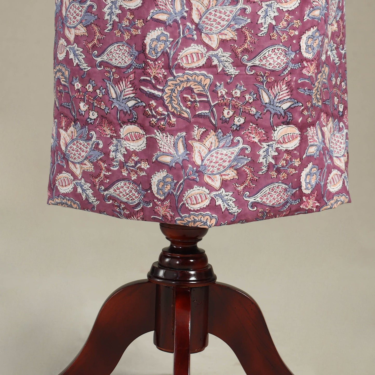 Purple - sanganeri patchwork cotton unstitched kurta