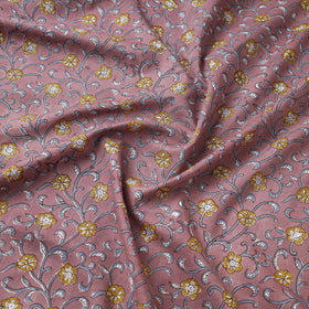 Buy Sanganeri Block Printed Cotton Fabric Online at iTokri.com