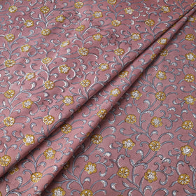 Buy Sanganeri Block Printed Cotton Fabric Online at iTokri.com