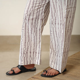  Sanganeri Block Printed Cotton Kurta with Palazzo & Dupatta Set 02 