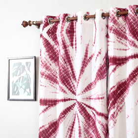 shibori door curtain