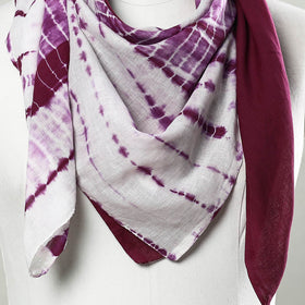 Buy Shibori Tie-Dye Mul Cotton Scarf Online at iTokri.com