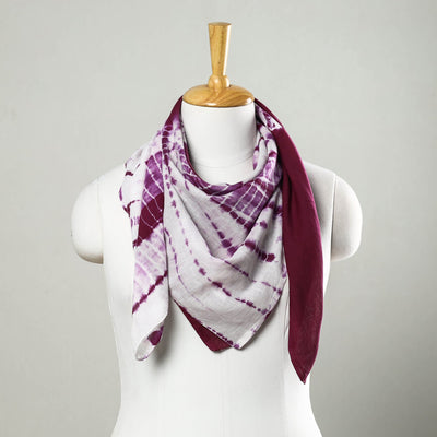 Buy Shibori Tie-Dye Mul Cotton Scarf Online at iTokri.com