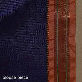 Silk cotton khun saree with ilkal pallu chikki paras border