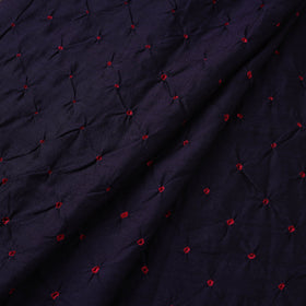 Silk tie-dye bandhani fabric with zari border 21